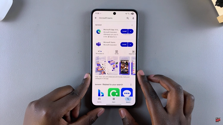 How To Install Microsoft Teams On Samsung Galaxy A56