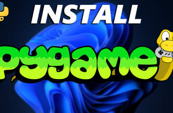 How To Install Pygame In Windows