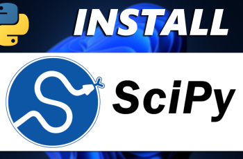 How To Install SciPy On Python 3.13.3