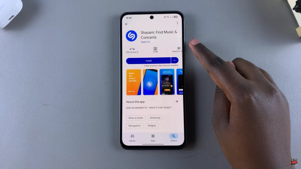 How To Install Shazam On Samsung Galaxy A56