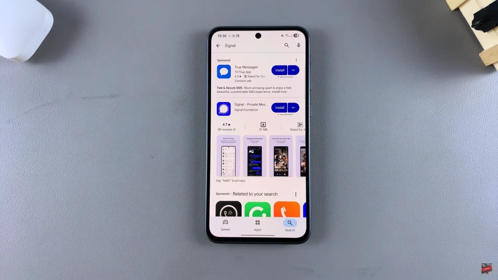 How To Install Signal On Samsung Galaxy A56