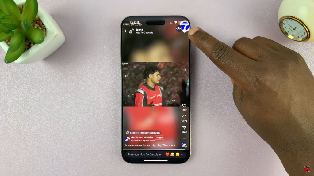 How To Leave Instagram Blend