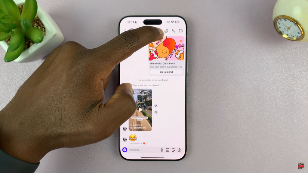 How To Leave Instagram Blend