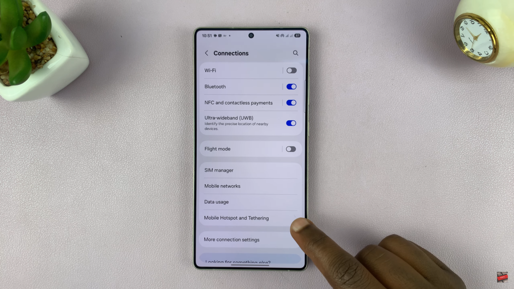How To Open Advanced Hotspot Settings On Samsung Galaxy S25 / S25 Ultra