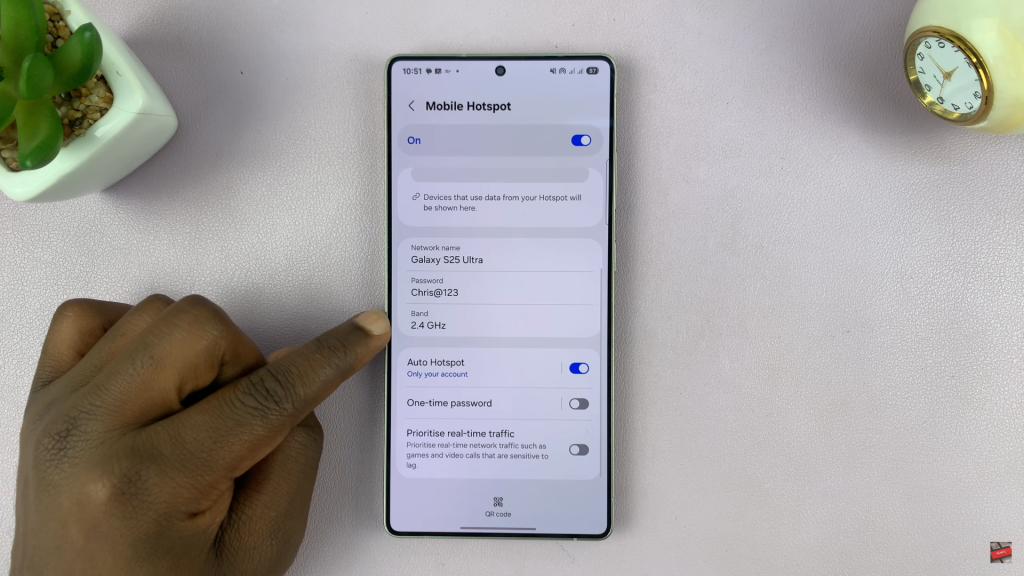 How To Open Advanced Hotspot Settings On Samsung Galaxy S25 / S25 Ultra