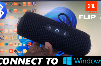 How To Pair & Connect JBL Flip 7 To Windows PC / Laptop