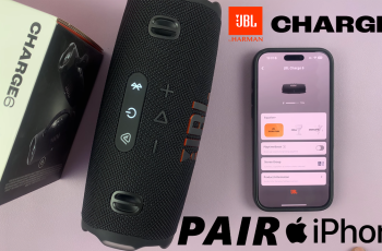How To Pair, Connect & Set Up JBL Charge 6 With iPhone How To Pair, Connect & Set Up JBL Charge 6 With iPhone