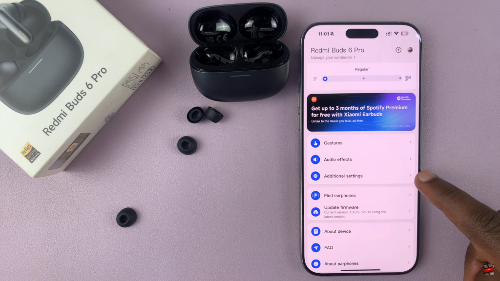 How To Perform Ear tip Fit Test On Redmi Buds 6 Pro