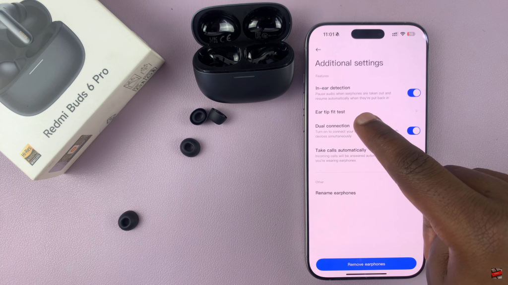 How To Perform Ear tip Fit Test On Redmi Buds 6 Pro