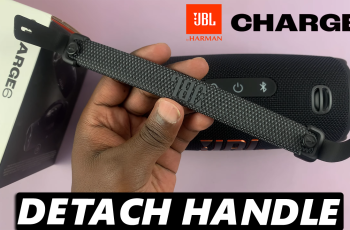 How To Remove Handle On JBL Charge 6