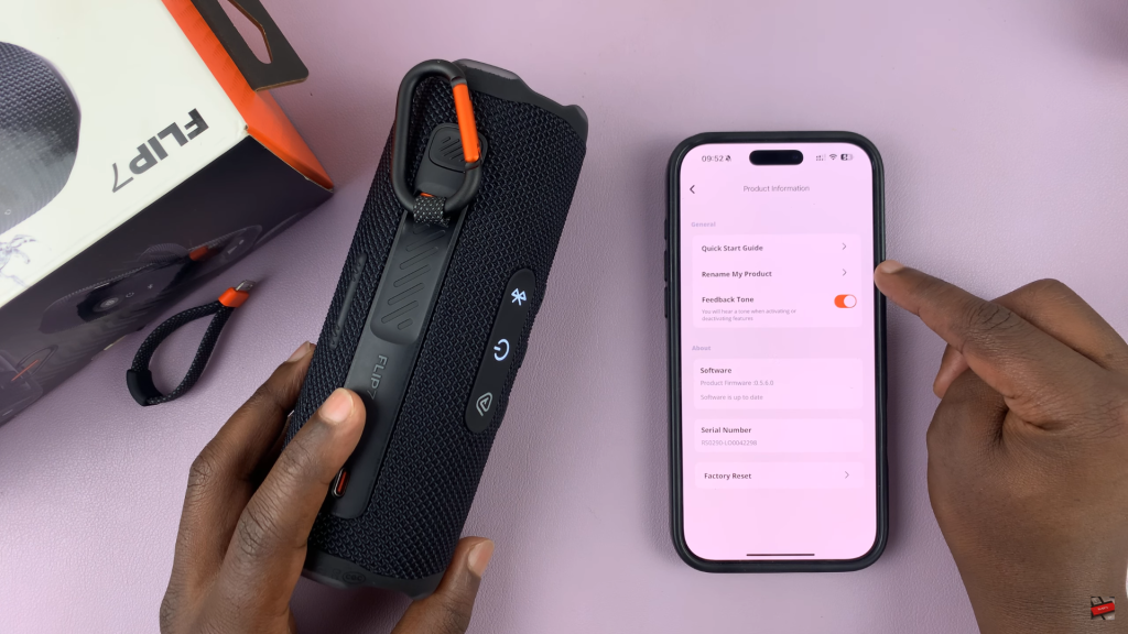 How To Rename JBL Flip 7