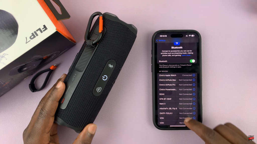 How To Rename JBL Flip 7