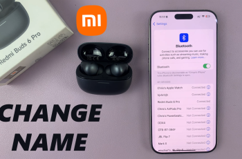 How To Rename Redmi Buds 6 Pro
