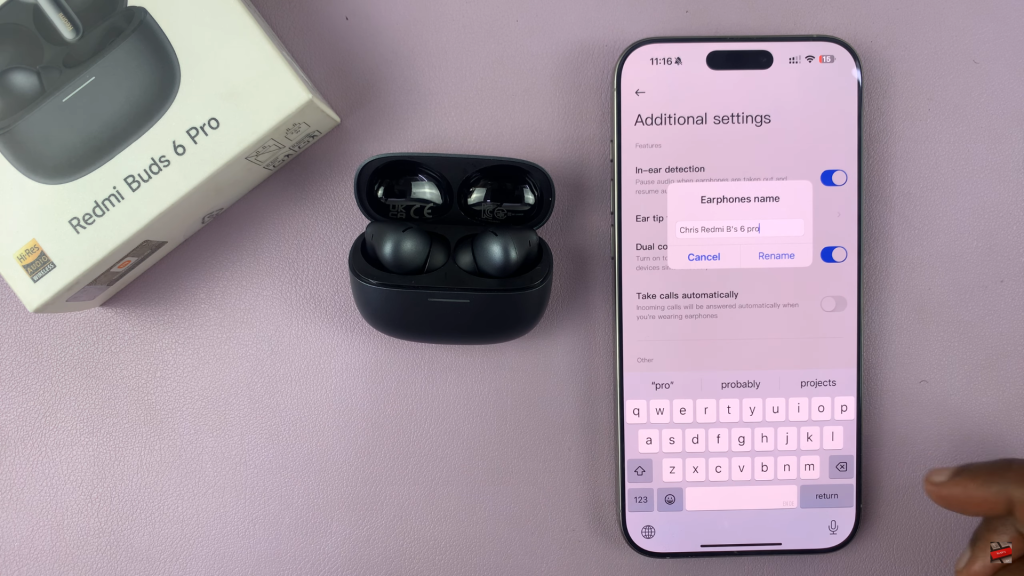 How To Rename Redmi Buds 6 Pro