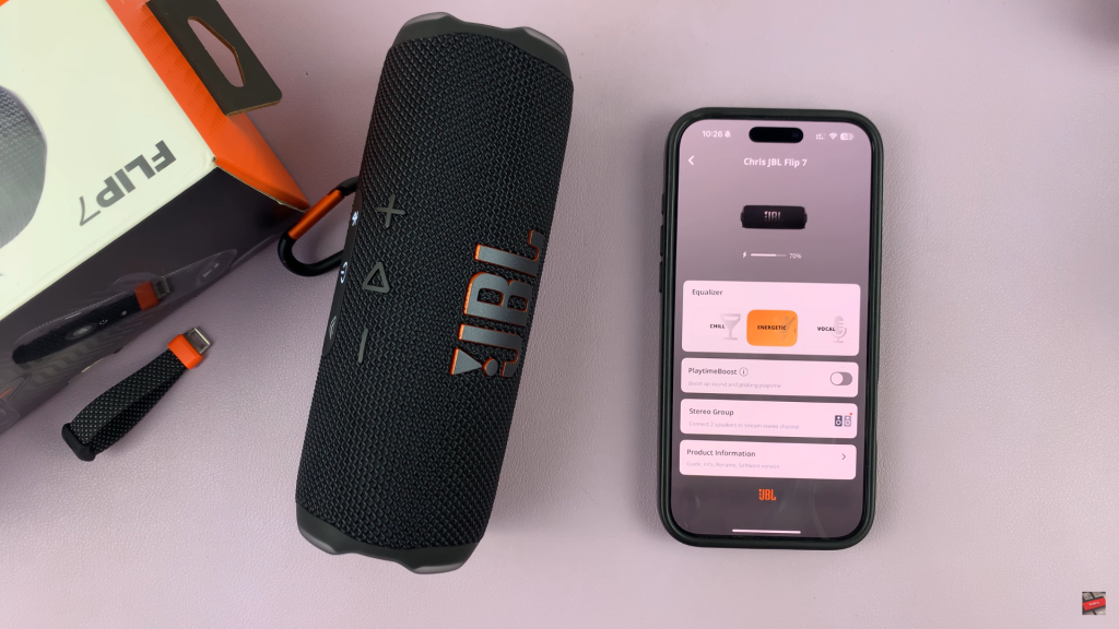 How To Reset Custom Equalizer Settings On JBL Flip 7