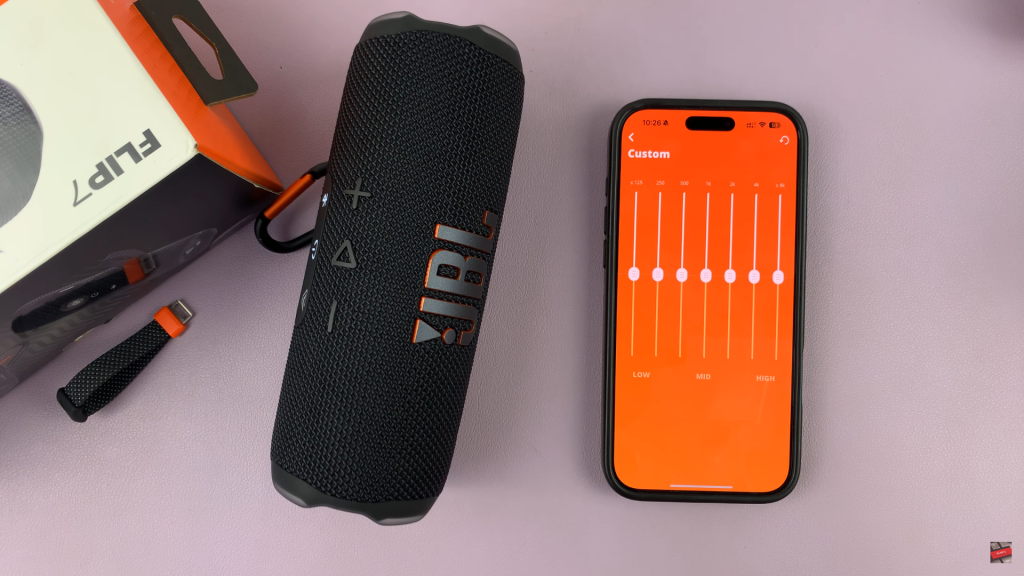 How To Reset Custom Equalizer Settings On JBL Flip 7