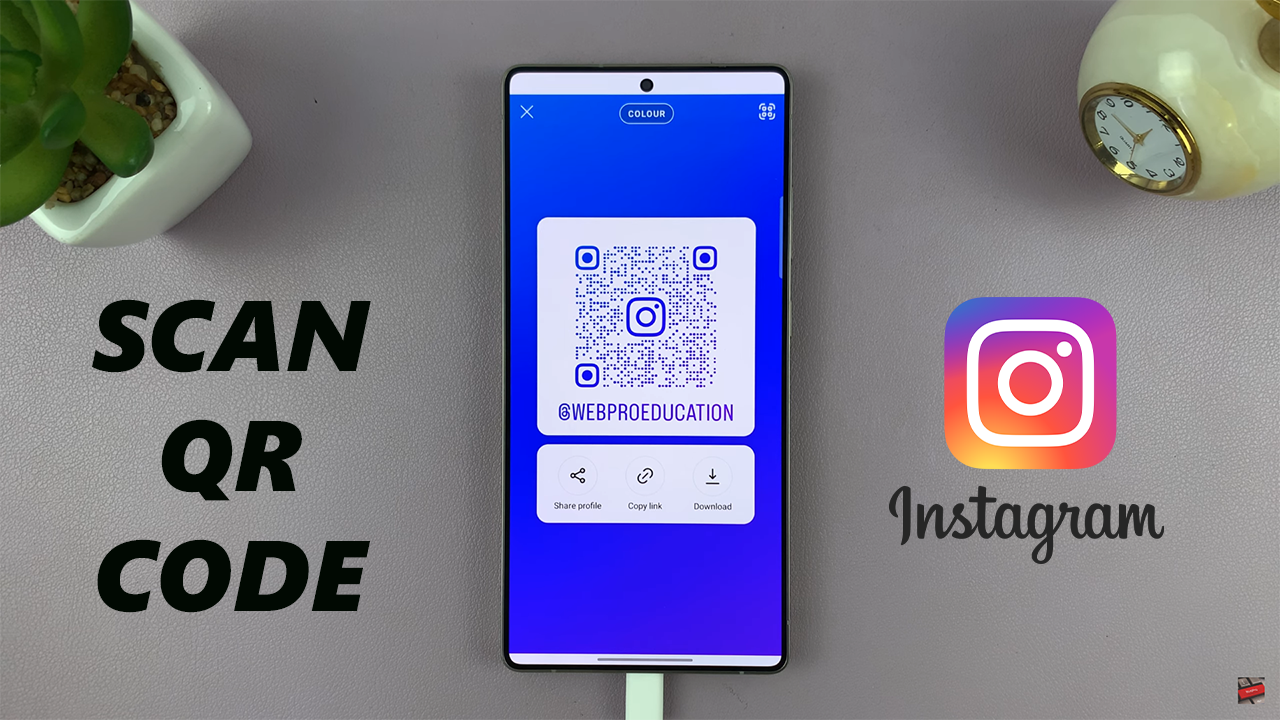 How To Scan Instagram QR Code