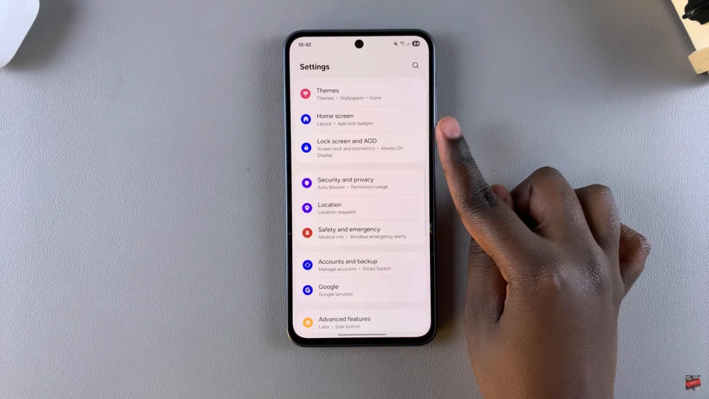 How To Schedule Always On Display On Samsung Galaxy A56