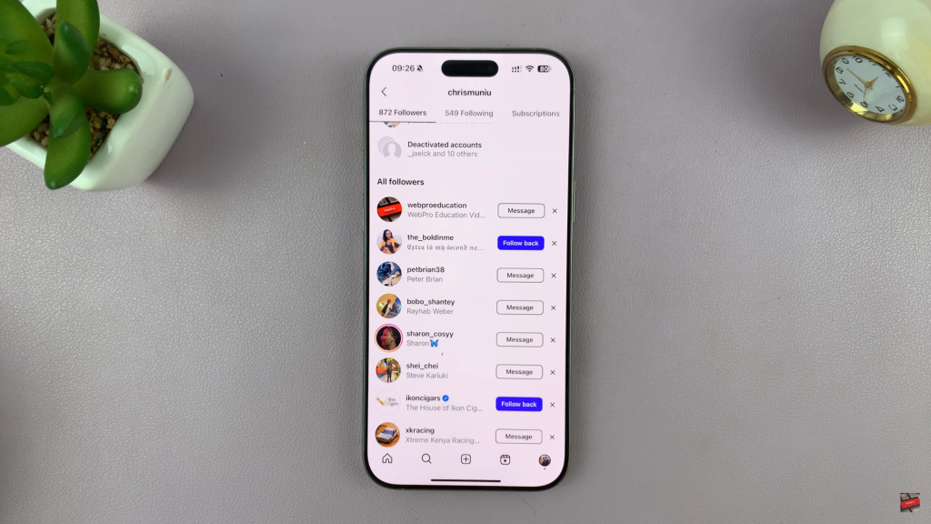 How To See New Instagram Followers