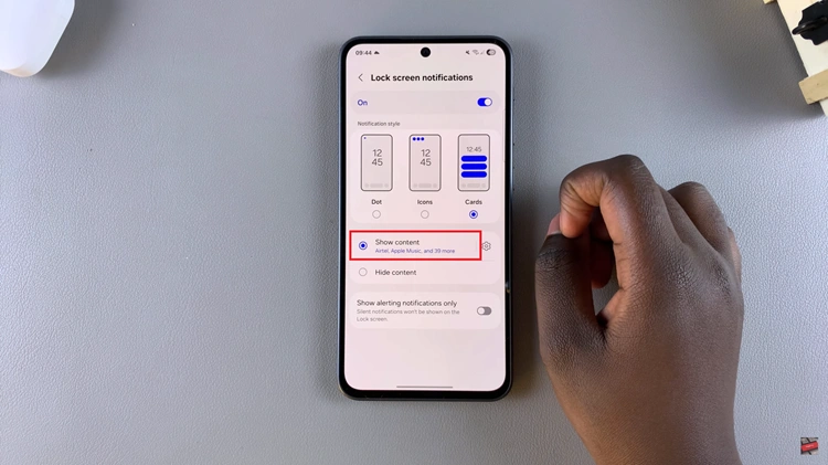 How To Show & Hide Notification Contents On Lock Screen Of Samsung Galaxy A56