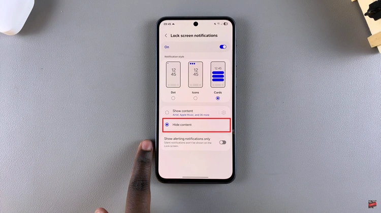 How To Show & Hide Notification Contents On Lock Screen Of Samsung Galaxy A56