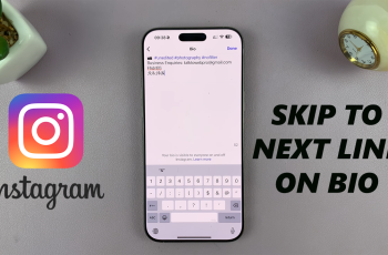 How To Skip To Next Line On Instagram Bio