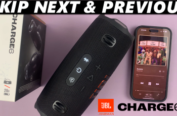 How To Skip To Next / Previous Track On JBL Charge 6 How To Skip To Next / Previous Track On JBL Charge 6