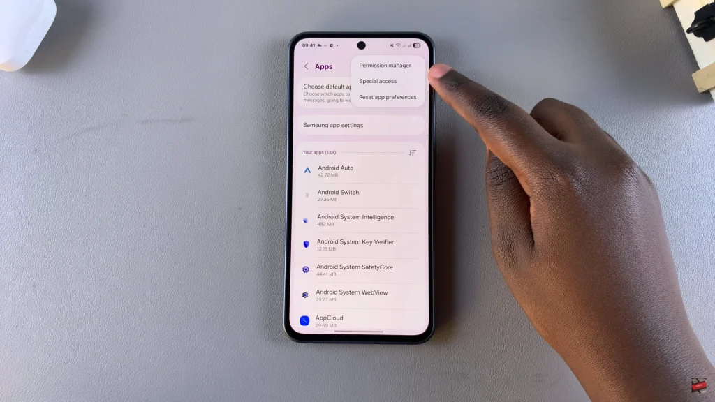 How To Stop Apps From Waking Screen Of Samsung Galaxy A56