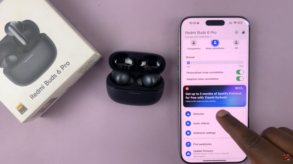 How To Turn OFF Gestures On Redmi Buds 6 Pro