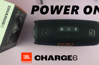 How To Turn ON JBL Charge 6