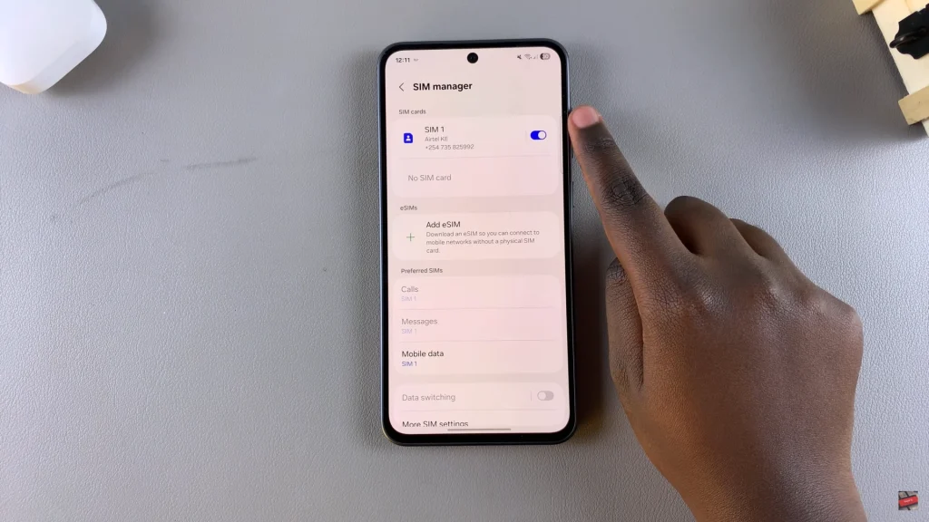 How To Turn SIM Card ON & OFF On Samsung Galaxy A56