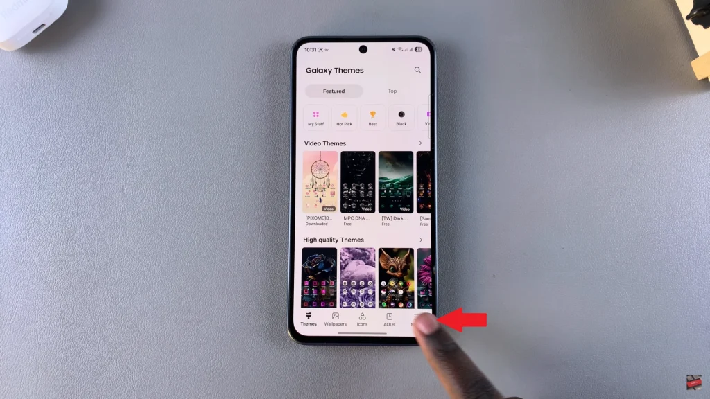 How To Update Themes On Samsung Galaxy A56