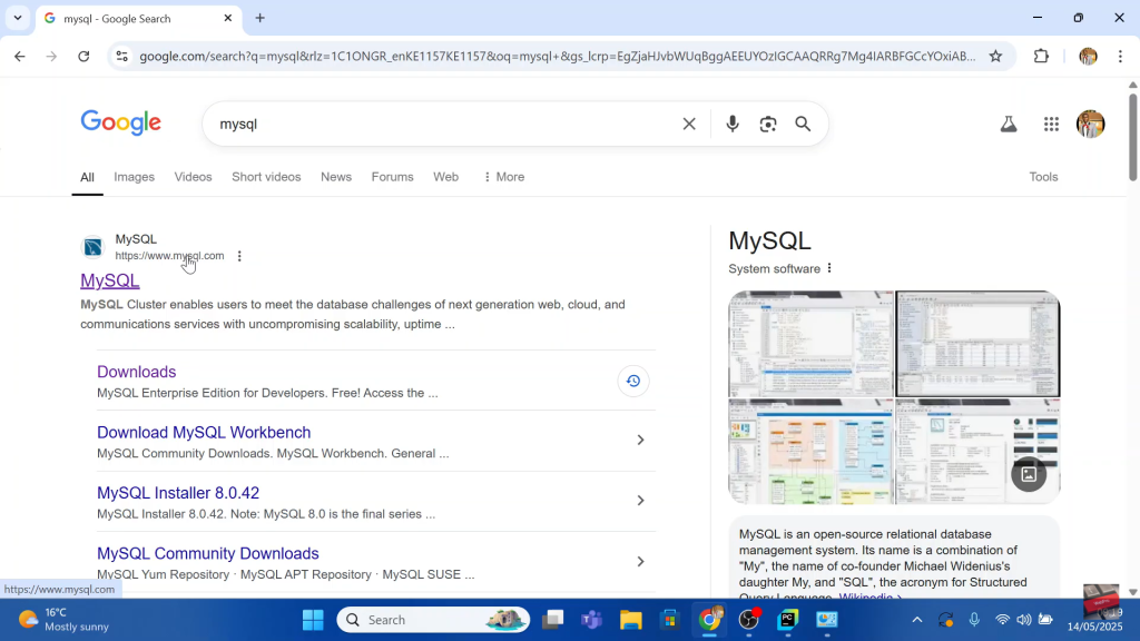 How To Install MySQL 8.0.42 in Windows 11