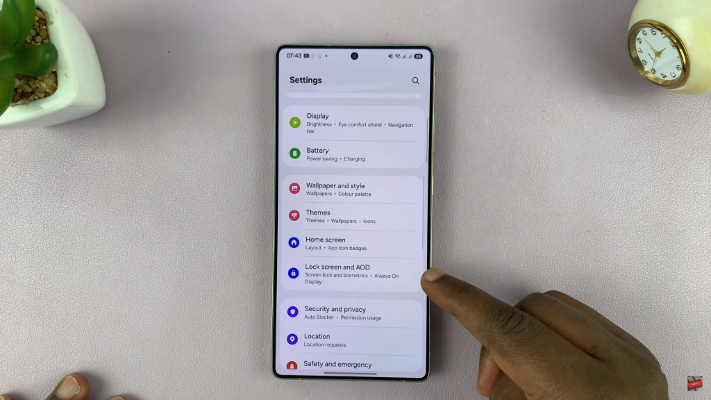 How To Make AOD Show For New Notifications Only On Samsung Galaxy S25 / S25 Ultra