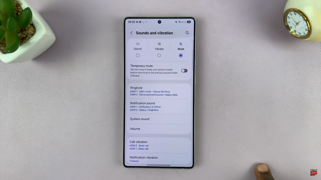 How To Mute All Notification Sounds On Samsung Galaxy S25 / S25 Ultra
