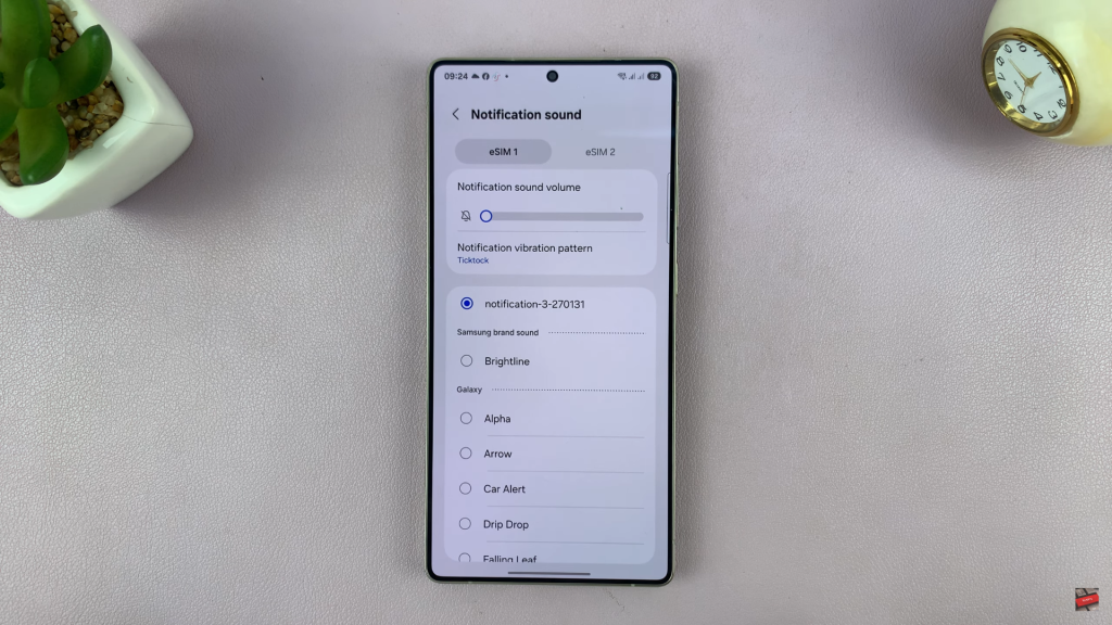 How To Mute Notifications Sounds Only On Samsung Galaxy S25 / S25 Ultra