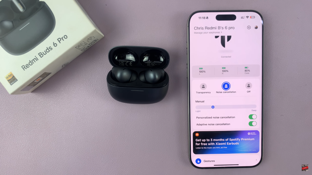 How To Adjust Noise Cancellation Level On Redmi Buds 6 Pro