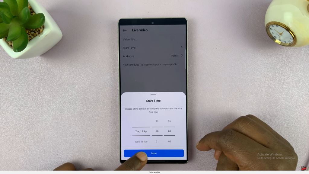 Schedule An Instagram Live