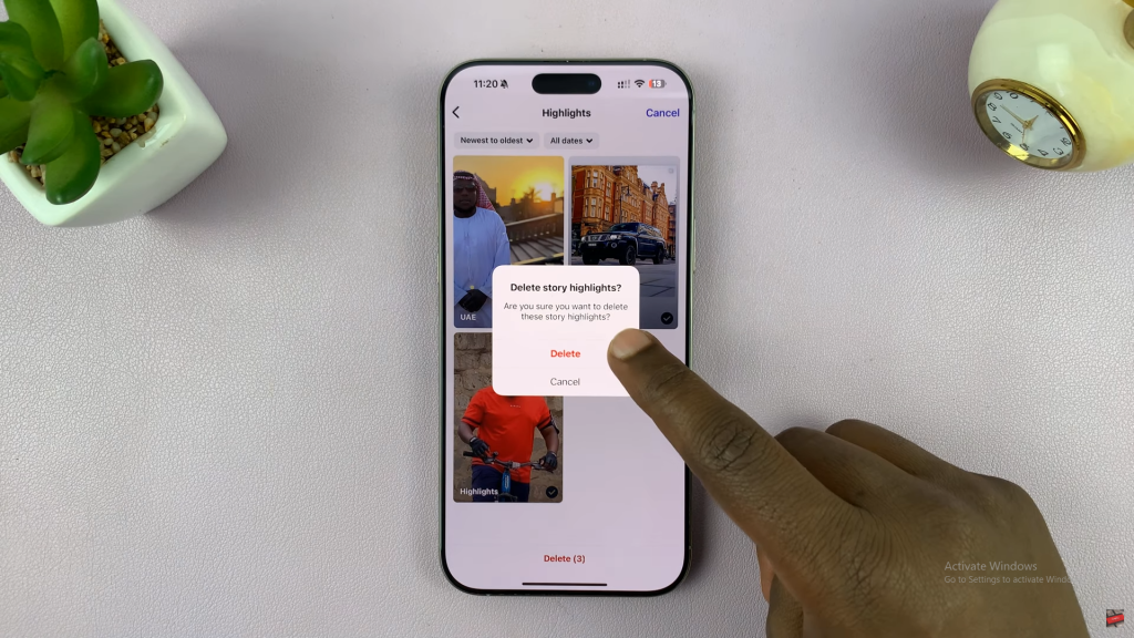  Delete Instagram Hightlights