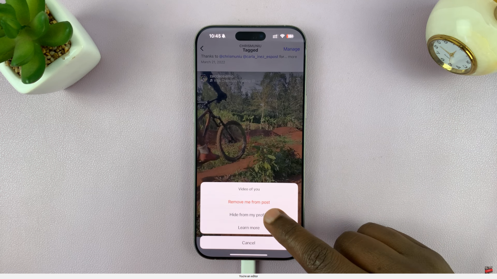 Hide Tagged Posts On Instagram