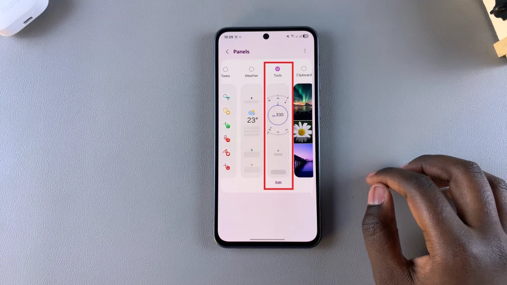 Use Built In Surface Level On Samsung Galaxy A56