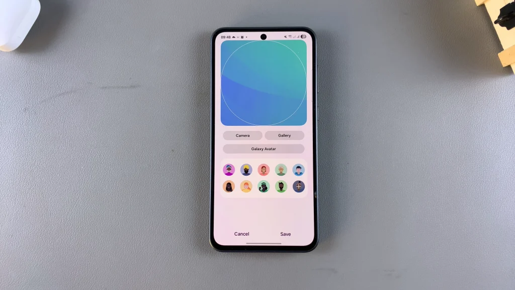 Add Contact Photo On Samsung Galaxy A56