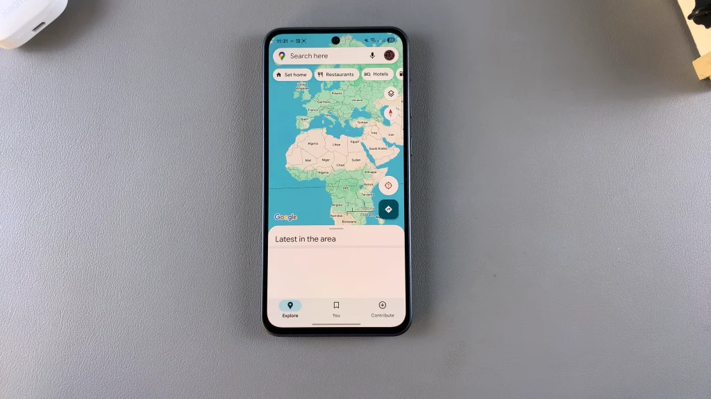 Disable Dark Mode in Google Maps On Samsung Galaxy A26