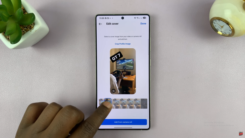 Add Thumbnail To Instagram Reel