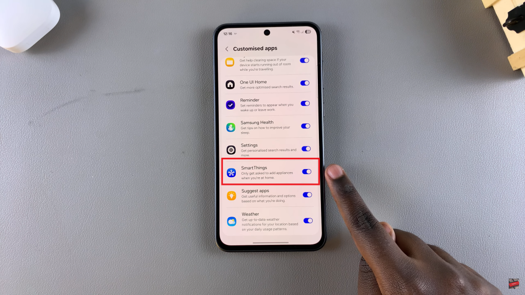 Enable Customized SmartThings On Samsung Galaxy A56