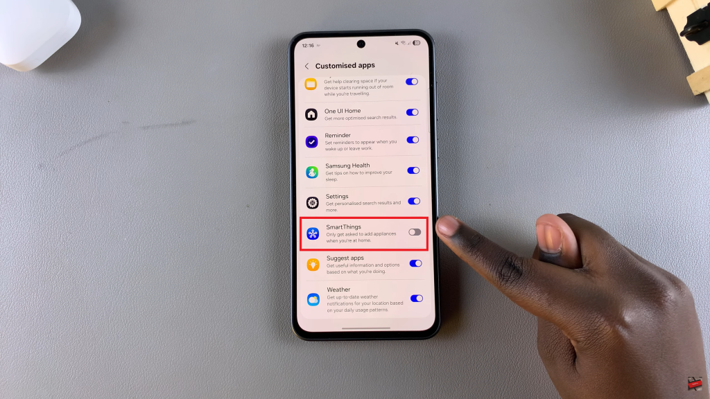 Disable Customized SmartThings On Samsung Galaxy A26