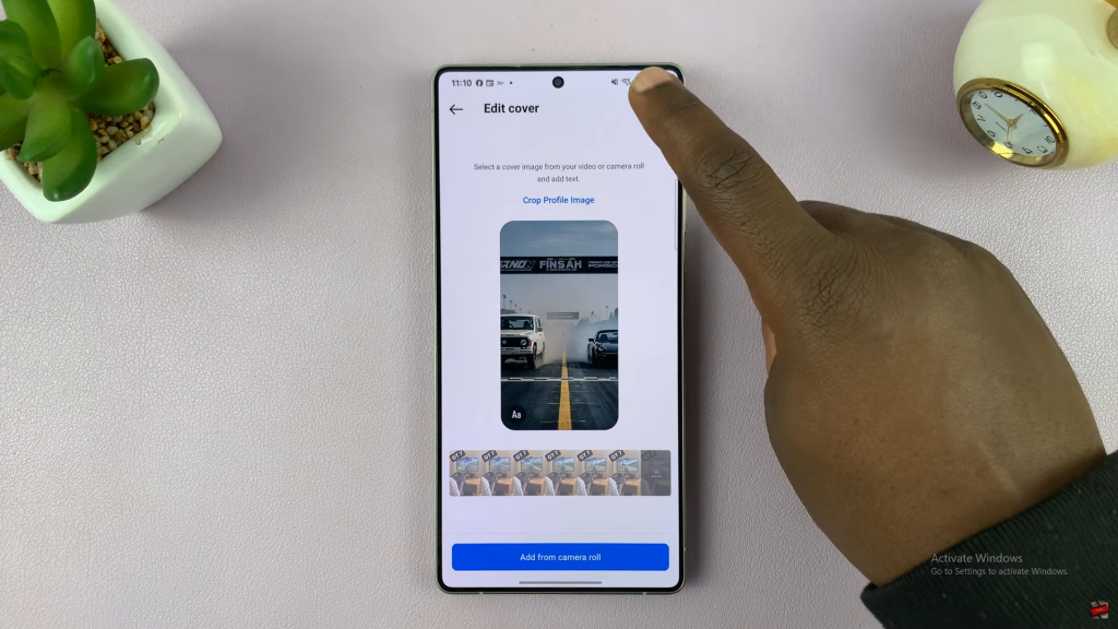 Add Thumbnail To Instagram Reel