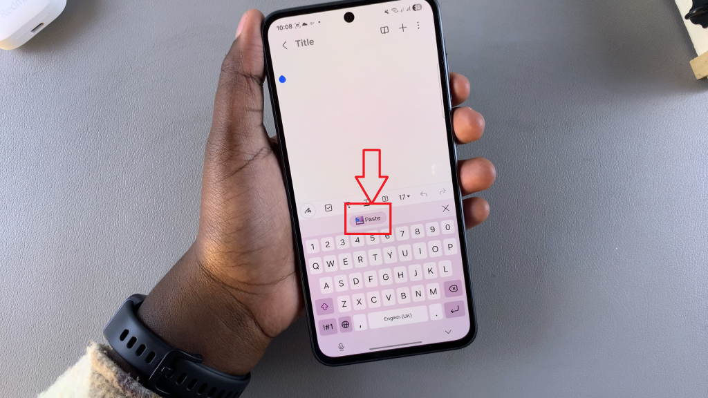Enable 'Save Screenshots To Clipboard' On Samsung Galaxy A56