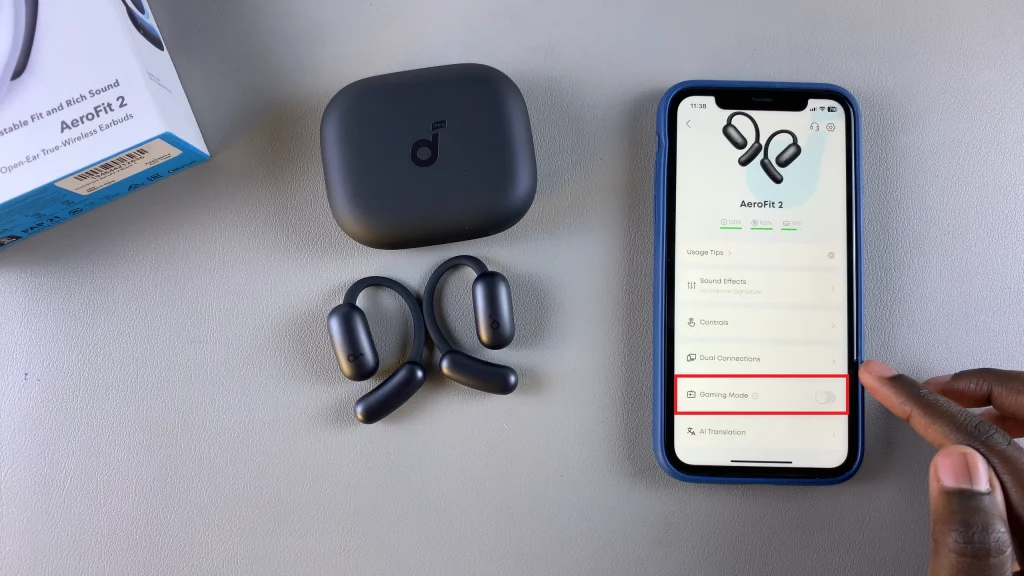 How To Disable Gaming Mode Of Soundcore Aerofit 2