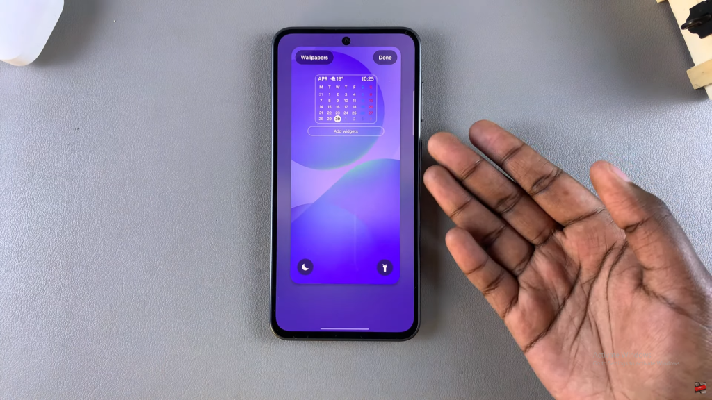 Add Calendar Schedule To Lock Screen Of Samsung Galaxy A36/A56/A26